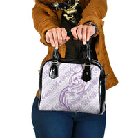 Hawaii Plumeria Lokelani Pikake Lei Shoulder Handbag Poni Polynesian Tattoo