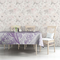 Hawaii Plumeria Lokelani Pikake Lei Tablecloth Poni Polynesian Tattoo