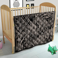 Beauty and The Warrior Polynesian Valentine Quilt Hibiscus FLowers Brown Style LT9 - Polynesian Pride