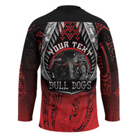 Aotearoa Bulldog Personalised Hockey Jersey Maori Kowhaiwhai Motif - Polynesian Pride