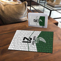 Custom New Zealand Maori Niho Taniwha Puzzle - Polynesian Pride