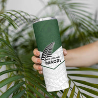 Custom New Zealand Maori Niho Taniwha Skinny Tumbler