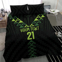 Custom New Zealand Maori Koru Koiri Motif Bedding Set