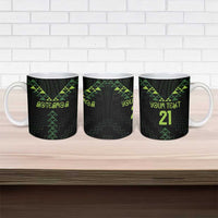 Custom New Zealand Maori Koru Koiri Motif Ceramic Mug - Polynesian Pride