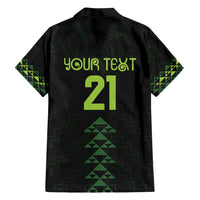 Custom New Zealand Maori Koru Koiri Motif Hawaiian Shirt