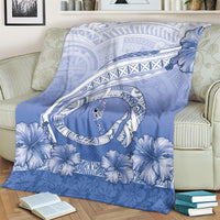 Shefa Vanuatu Blanket Hibiscus Sand Drawing with Pacific Pattern