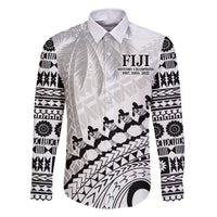 Custom Fiji Rugby Cibi Dance Family Matching Off The Shoulder Long Sleeve Dress and Hawaiian Shirt Create History World Cup Sevens