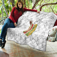 Hawaii Lei Kamehameha Quilt Ke'oke'o Seamless Pattern Hibiscus Flower