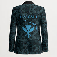 Hawaii Lei Kamehameha Blazer Uliuli Seamless Pattern Hibiscus Flower