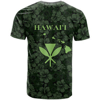 Hawaii Lei Kamehameha T Shirt Oma'oma'o Seamless Pattern Hibiscus Flower