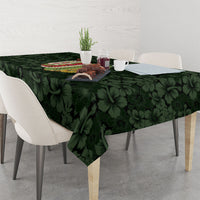 Hawaii Lei Kamehameha Tablecloth Oma'oma'o Seamless Pattern Hibiscus Flower