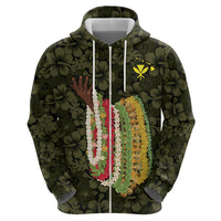 Hawaii Lei Kamehameha Hoodie Melemele Seamless Pattern Hibiscus Flower