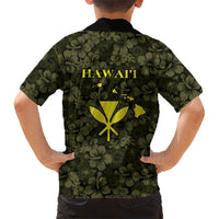 Hawaii Lei Kamehameha Kid Hawaiian Shirt Melemele Seamless Pattern Hibiscus Flower