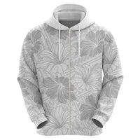 Samoa Lotu Tamaiti Hoodie White Sun Day Beauty Hibiscus Ver01 LT9 - Polynesian Pride