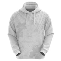 Samoa Lotu Tamaiti Hoodie White Sun Day Beauty Hibiscus Ver02 LT9 - Polynesian Pride