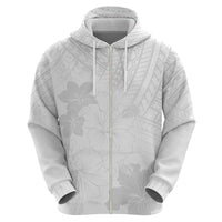 Samoa Lotu Tamaiti Hoodie White Sun Day Beauty Hibiscus Ver02 LT9 - Polynesian Pride