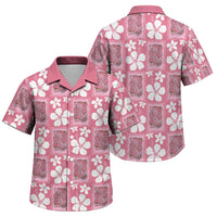 Give Cancer The Boot Pink Cowgirl Family Matching Mermaid Dress and Hawaiian Shirt Western Aloha Hibiscus Paniolo Heritage Floral