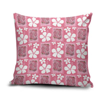 Give Cancer The Boot Pink Cowgirl Pillow Cover Western Aloha Hibiscus Paniolo Heritage Floral