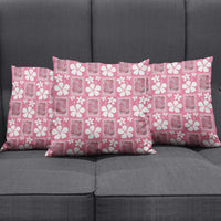 Give Cancer The Boot Pink Cowgirl Pillow Cover Western Aloha Hibiscus Paniolo Heritage Floral