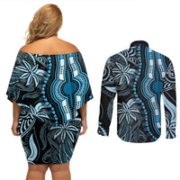 polynesia-dashiki-couples-matching-off-shoulder-short-dress-and-long-sleeve-button-shirts-polynesia-and-africa-traditional-special-together-blue