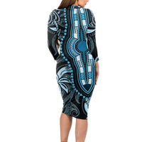 polynesia-dashiki-long-sleeve-bodycon-dress-polynesia-and-africa-traditional-special-together-blue