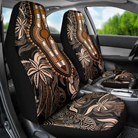 Polynesia Dashiki Car Seat Cover Polynesia and Africa Traditional Special Together Gold LT9 - Polynesian Pride