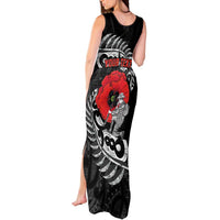 ANZAC Day Aotearoa Silver Fern Maori Personalised Tank Maxi Dress