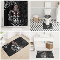 New Zealand Indigenous-Maori Rugby Custom Bathroom Set - Polynesian Pride