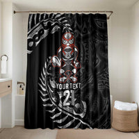 New Zealand Indigenous-Maori Rugby Custom Bathroom Set - Polynesian Pride
