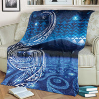 New Zealand Matariki Blanket Taniko Aramoana With Koru Galaxy Sky Night LT9 - Polynesian Pride