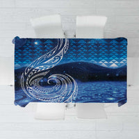 New Zealand Matariki Tablecloth Taniko Aramoana With Koru Galaxy Sky Night