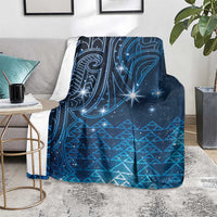 New Zealand Matariki Blanket Taniko Aramoana With Maori Galaxy Sky Night LT9 - Polynesian Pride