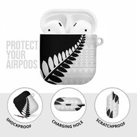 New Zealand Silver Fern Niho Taniwha AirPods Case LT9 - Polynesian Pride