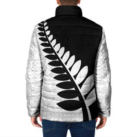 New Zealand Silver Fern Niho Taniwha Padded Jacket - Polynesian Pride