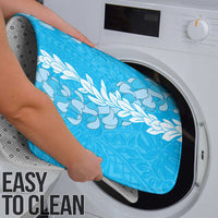 Puakenikeni and Maile Lei Bathroom Set Blue Double Strand Lei - Polynesian Pride