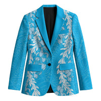 Puakenikeni and Maile Lei Blazer Blue Double Strand Lei - Polynesian Pride