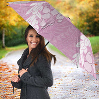 Puakenikeni and Maile Lei Umbrella Pink Double Strand Lei - Polynesian Pride