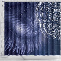 New Zealand Galaxy Fern Shower Curtain