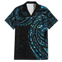 New Zealand Tribal Tattoo Family Matching Summer Maxi Dress and Hawaiian Shirt With Matariki Art