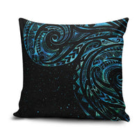 New Zealand Matariki Pillow Cover Galaxy Maori Tribal Tattoo - Polynesian Pride