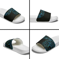 New Zealand Matariki Slide Sandals Galaxy Maori Tribal Tattoo - Polynesian Pride