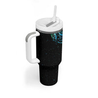 New Zealand Tribal Tattoo Tumbler With Handle With Matariki Art LT9 - Polynesian Pride