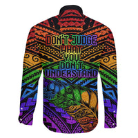 New Zealand LGBT Fern Heart Family Matching Mermaid Dress and Hawaiian Shirt Dont judge What You Dont Understand LT9 - Polynesian Pride