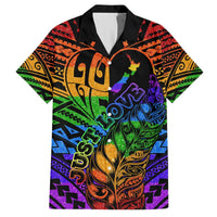 New Zealand LGBT Fern Heart Hawaiian Shirt Dont judge What You Dont Understand LT9 Kid - Polynesian Pride