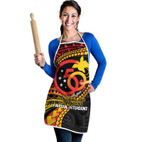 Papua New Guinea Tribal Tattoo Apron 50th Independence Anniversary - Polynesian Pride