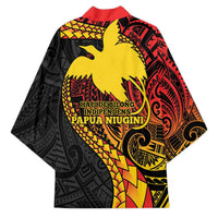 Papua New Guinea Tribal Tattoo Kimono 50th Independence Anniversary - Polynesian Pride
