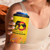 Papua New Guinea Unity in Diversity 4 in 1 Can Cooler Tumbler 50th Indipendens Papua Niugini LT9 - Polynesian Pride