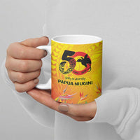 Papua New Guinea Unity in Diversity Ceramic Mug 50th Indipendens Papua Niugini - Polynesian Pride