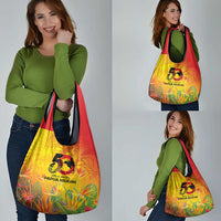Papua New Guinea Unity in Diversity Grocery Bag 50th Indipendens Papua Niugini