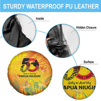 Papua New Guinea Unity in Diversity Spare Tire Cover 50th Indipendens Papua Niugini